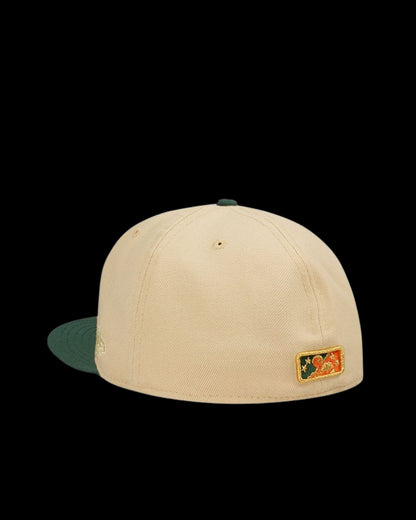 NEW ERA TACOMA RAINIERS VEGAS GOLD TWO TONE PRIME EDITION 59FIFTY
